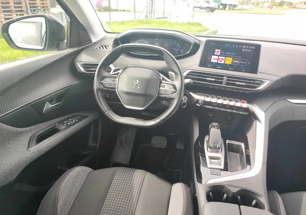 Peugeot 3008 cena 88500 przebieg: 50000, rok produkcji 2019 z Wągrowiec małe 211